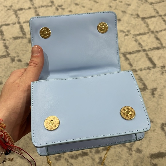 LA blue time stone small purse bag - Picture 5 of 6